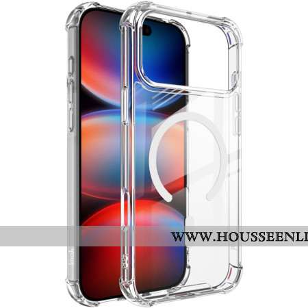 Coque iPhone 17 Pro Max Compatible MagSafe Transparente IMAK