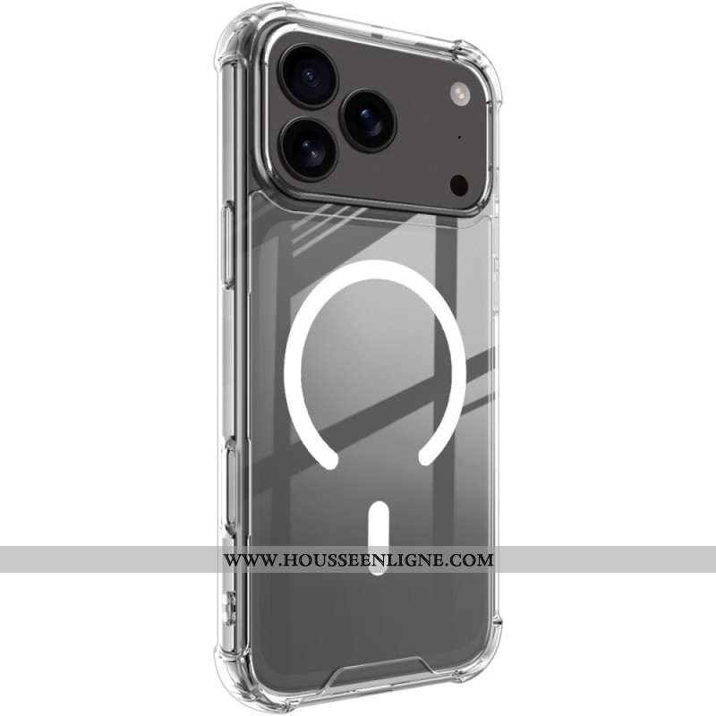 Coque iPhone 17 Pro Max Compatible MagSafe Transparente IMAK
