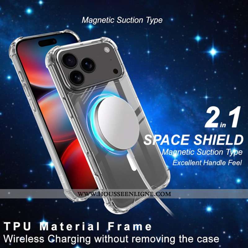Coque iPhone 17 Pro Max Compatible MagSafe Transparente IMAK