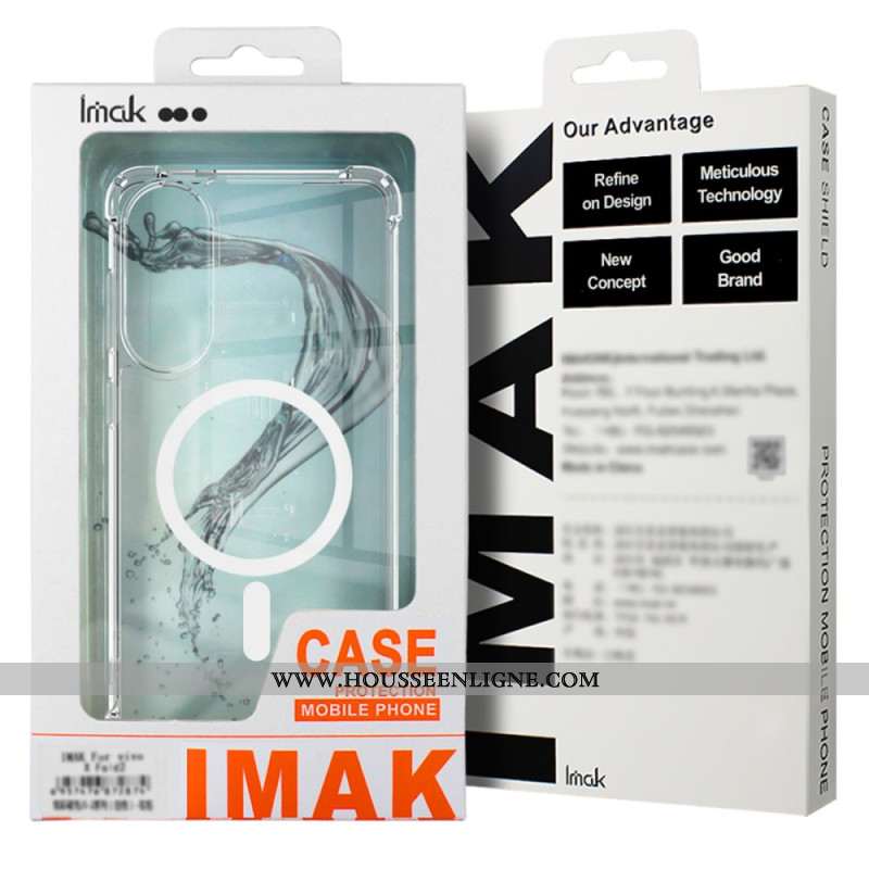 Coque iPhone 17 Pro Max Compatible MagSafe Transparente IMAK