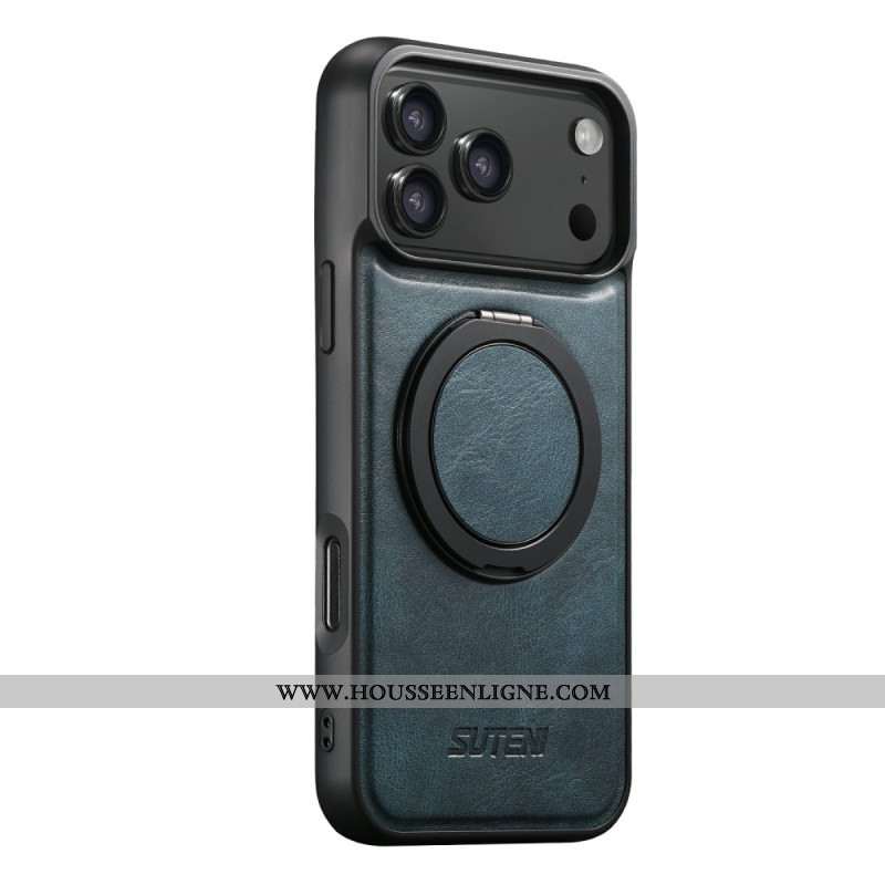 Coque iPhone 17 Pro Max Compatible MagSafe avec Support Rotatif SUTENI