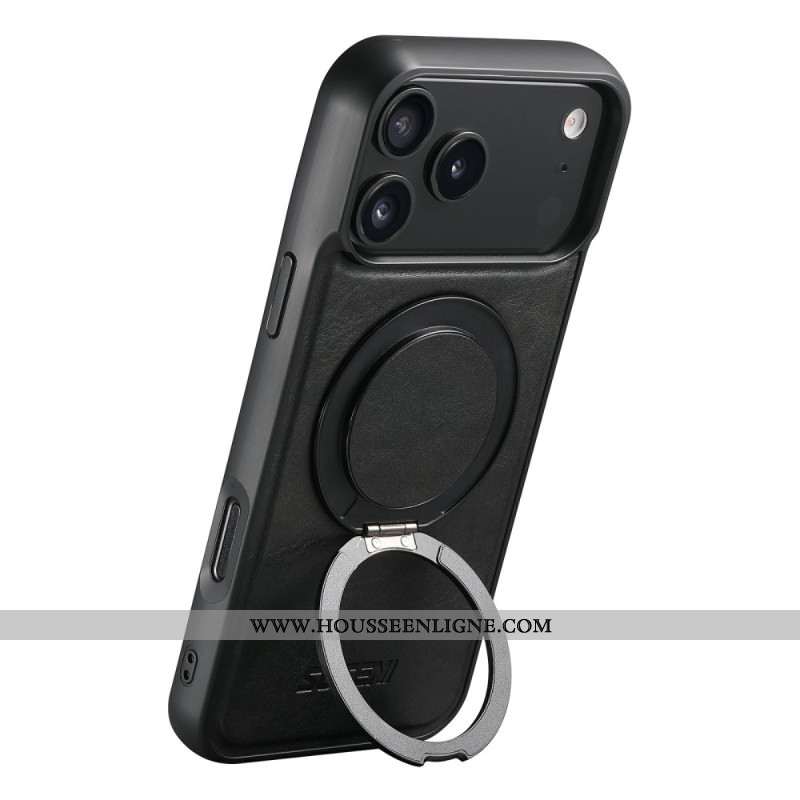 Coque iPhone 17 Pro Max Compatible MagSafe avec Support Rotatif SUTENI
