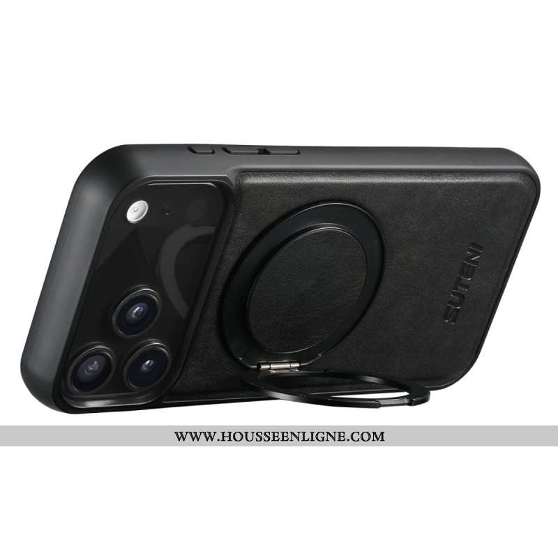 Coque iPhone 17 Pro Max Compatible MagSafe avec Support Rotatif SUTENI