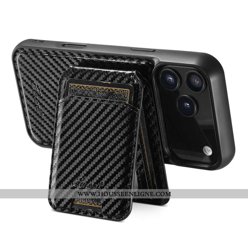 Coque iPhone 17 Pro Max Compatible Magsafe Porte-Cartes Détachable