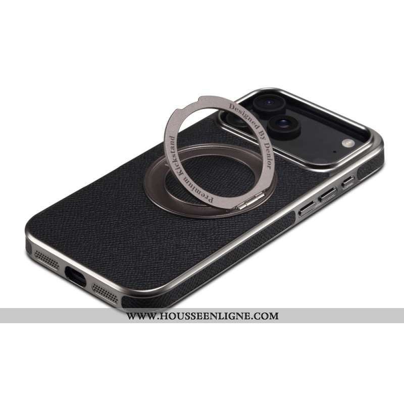 Coque iPhone 17 Pro Max Cuir Texturé