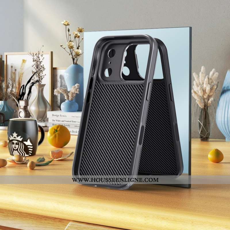 Coque iPhone 17 Pro Max Fibre Carbone IPAKY