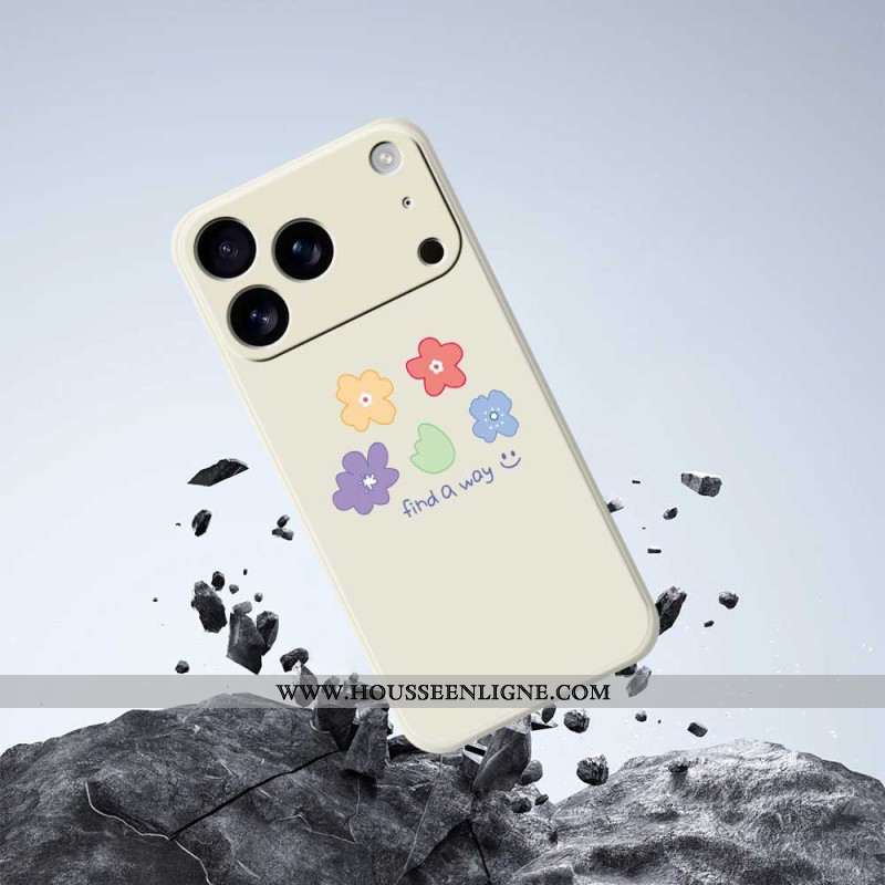 Coque iPhone 17 Pro Max Fleurettes