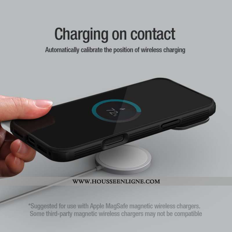 Coque iPhone 17 Pro Max MagSafe Camshield Prop Series NILLKIN