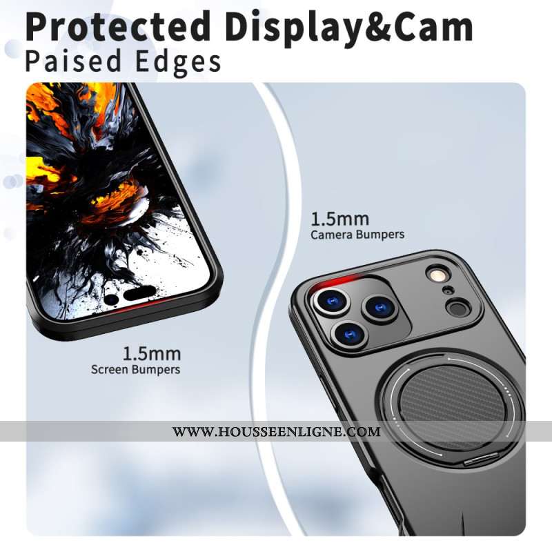 Coque iPhone 17 Pro Max MagSafe Support Rotatif