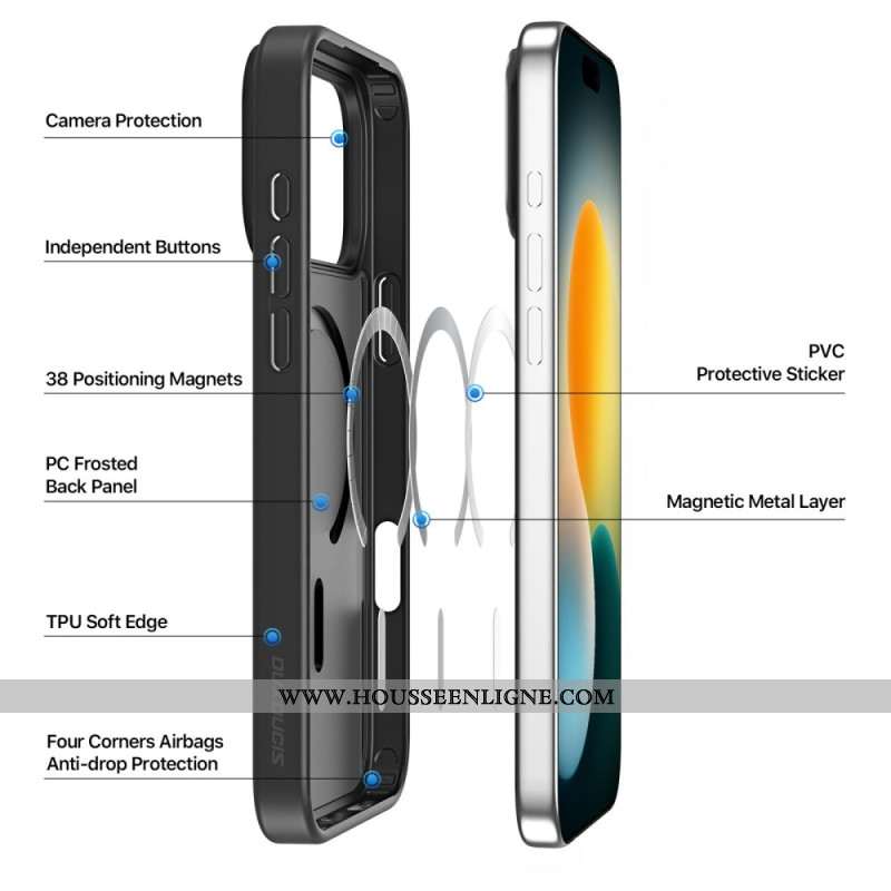 Coque iPhone 17 Pro Max MagSafe Yind Series DUX DUCIS