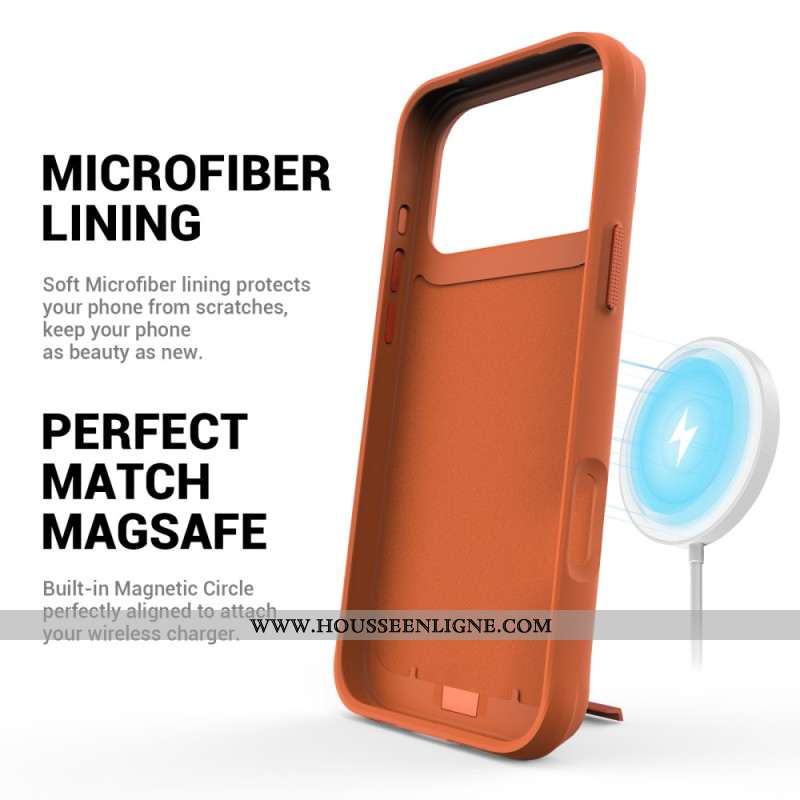 Coque iPhone 17 Pro Max MagSafe avec Support Intégré