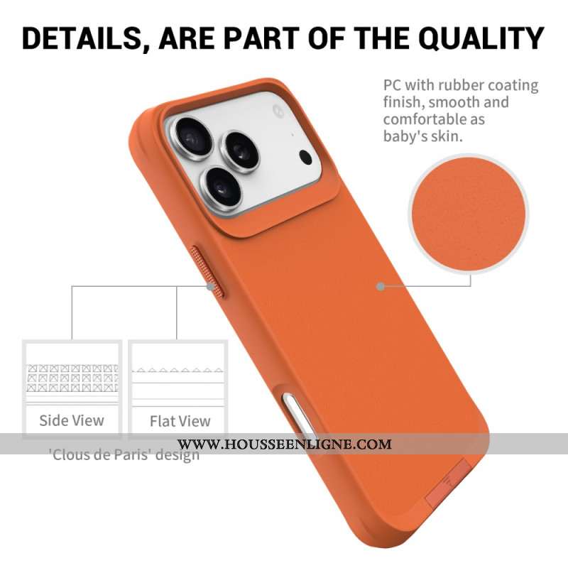Coque iPhone 17 Pro Max MagSafe avec Support Intégré