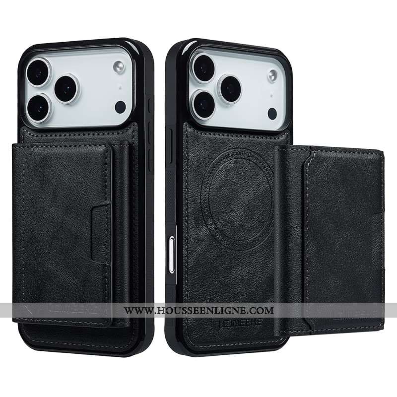 Coque iPhone 17 Pro Max Magsafe Portefeuille LC.IMEEKE