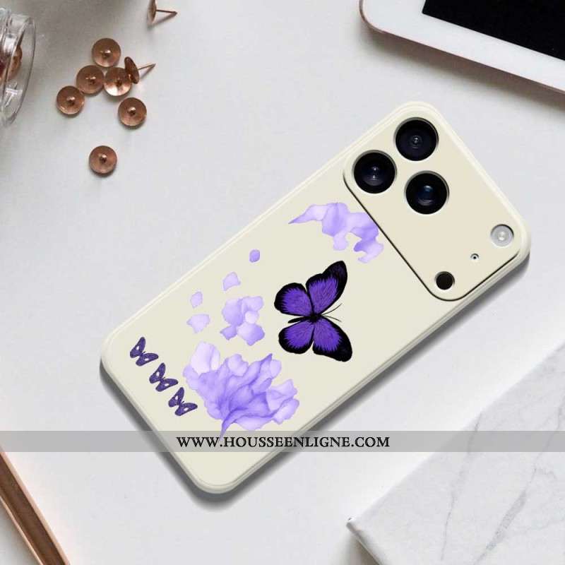 Coque iPhone 17 Pro Max Papillons