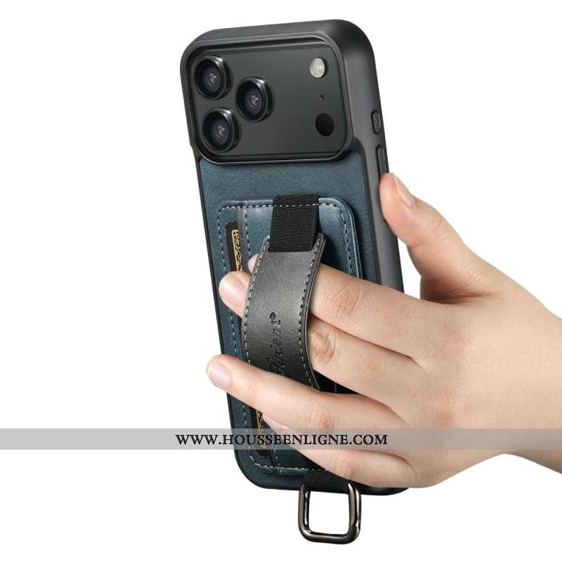 Coque iPhone 17 Pro Max Porte-Cartes et Sangle SUTENI