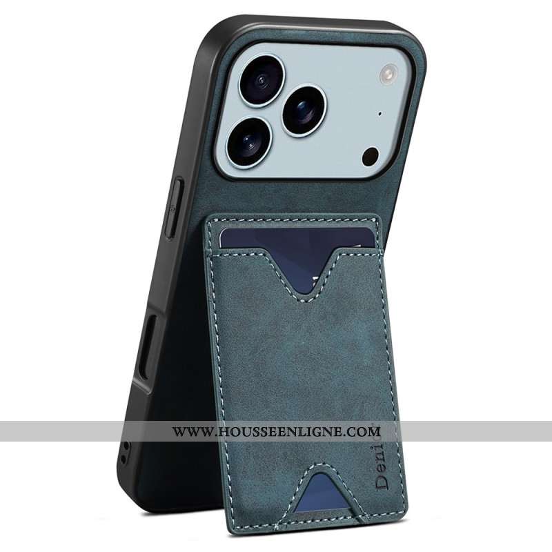 Coque iPhone 17 Pro Max Porte-Cartes et Support DENIOR