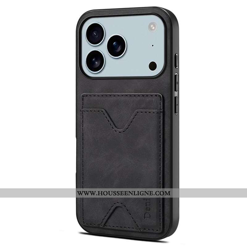 Coque iPhone 17 Pro Max Porte-Cartes et Support DENIOR