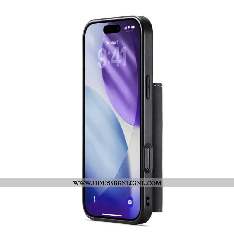 Coque iPhone 17 Pro Max Portefeuille Détachable DG.MING