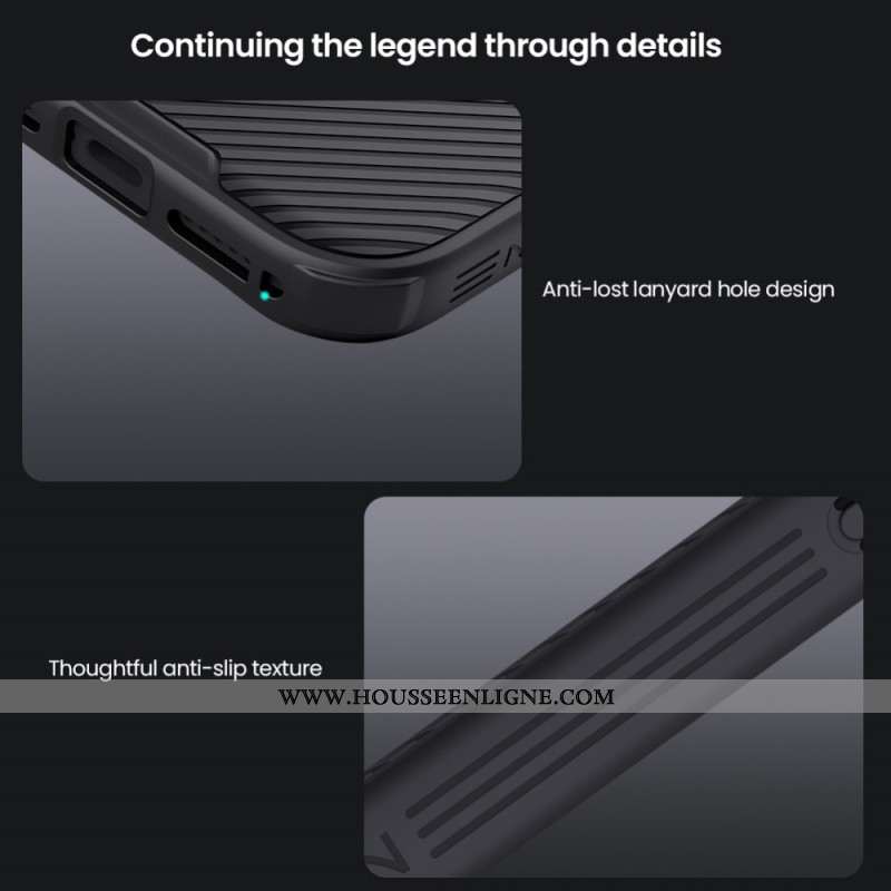 Coque iPhone 17 Pro Max Protection Caméra Camshield Pro NILLKIN