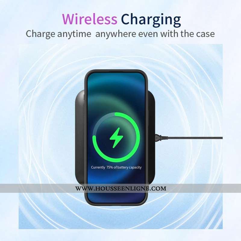 Coque iPhone 17 Pro Max Silicone Liquide