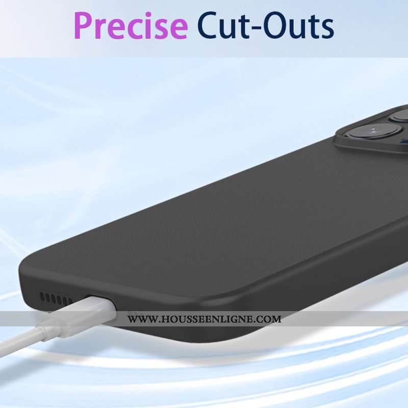 Coque iPhone 17 Pro Max Silicone Liquide
