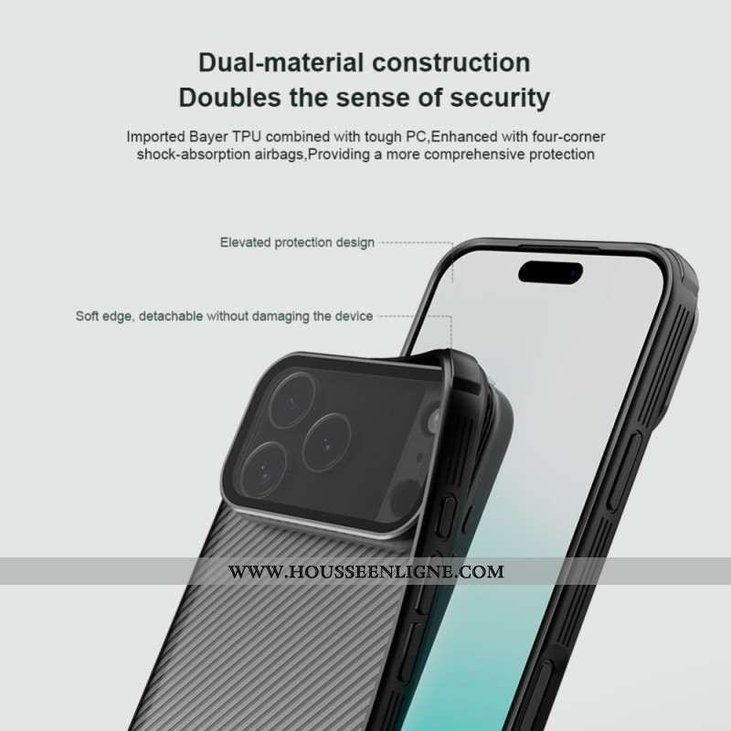Coque iPhone 17 Pro Max Support CamShield Prop Series NILLKIN