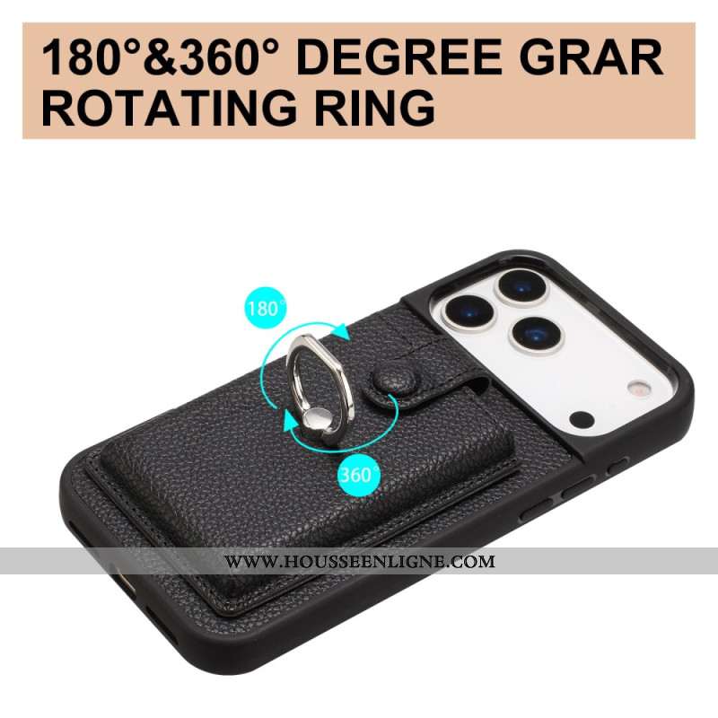 Coque iPhone 17 Pro Max Support et Porte-cartes