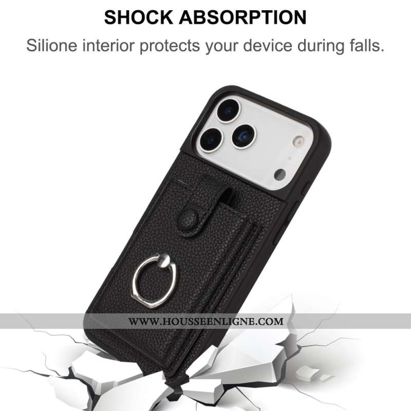 Coque iPhone 17 Pro Max Support et Porte-cartes
