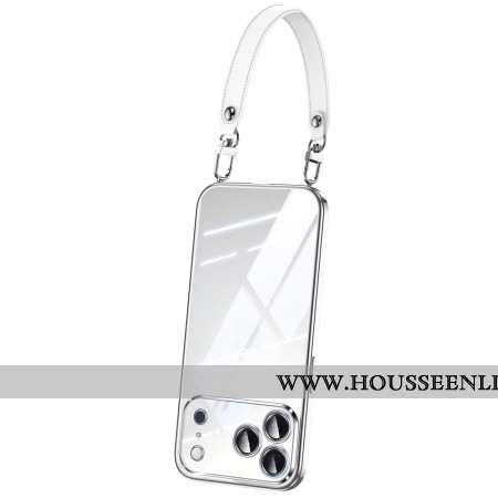 Coque iPhone 17 Pro Max Transparente à Lanière