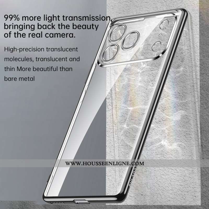 Coque iPhone 17 Pro Max Ultra Fine Transparente
