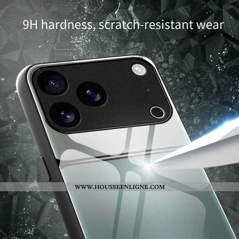 Coque iPhone 17 Pro Max Verre Trempé Bicolore