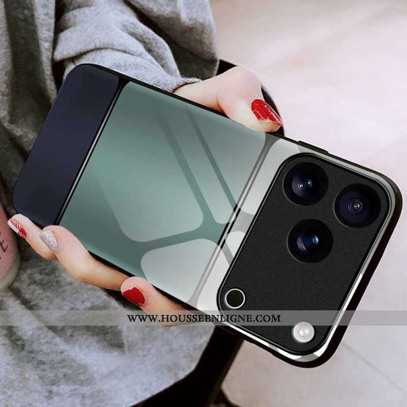 Coque iPhone 17 Pro Max Verre Trempé Bicolore