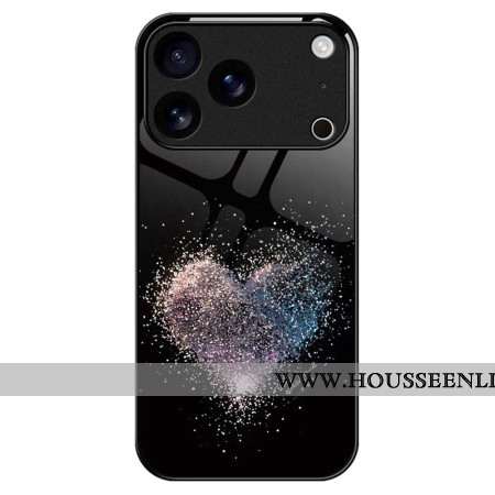 Coque iPhone 17 Pro Max Verre Trempé Coeur