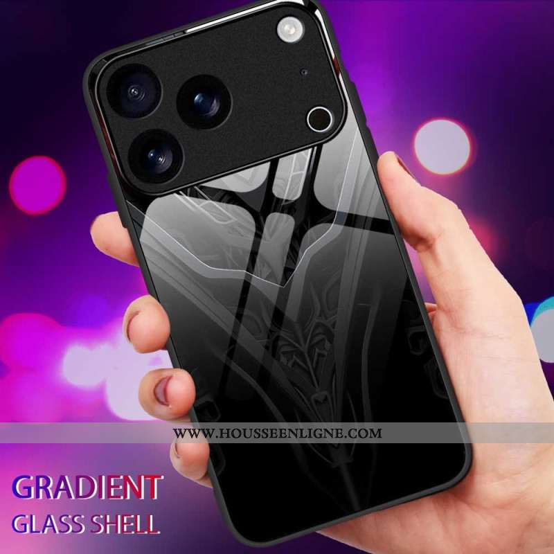 Coque iPhone 17 Pro Max Verre Trempé Design Noir