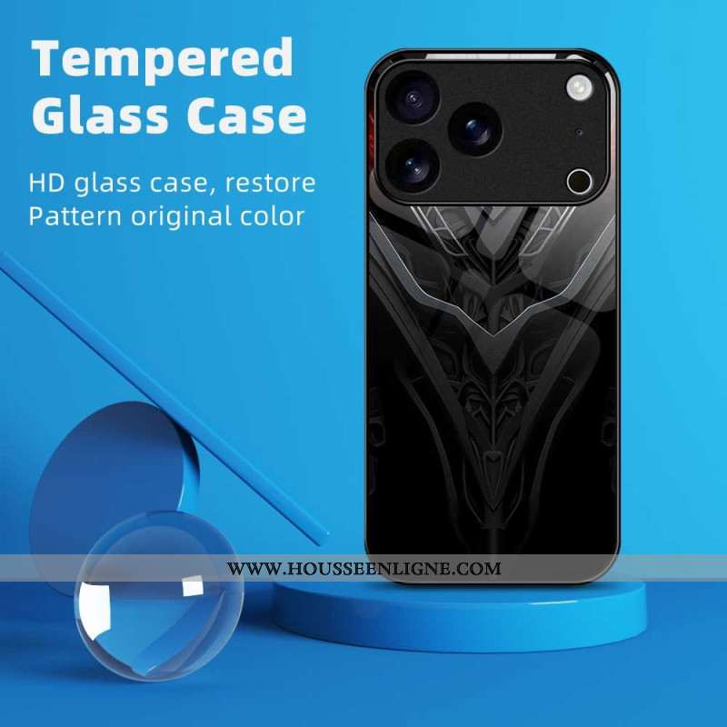 Coque iPhone 17 Pro Max Verre Trempé Design Noir