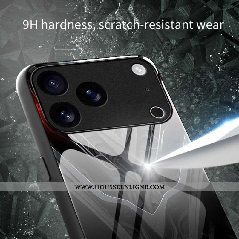 Coque iPhone 17 Pro Max Verre Trempé Design Noir