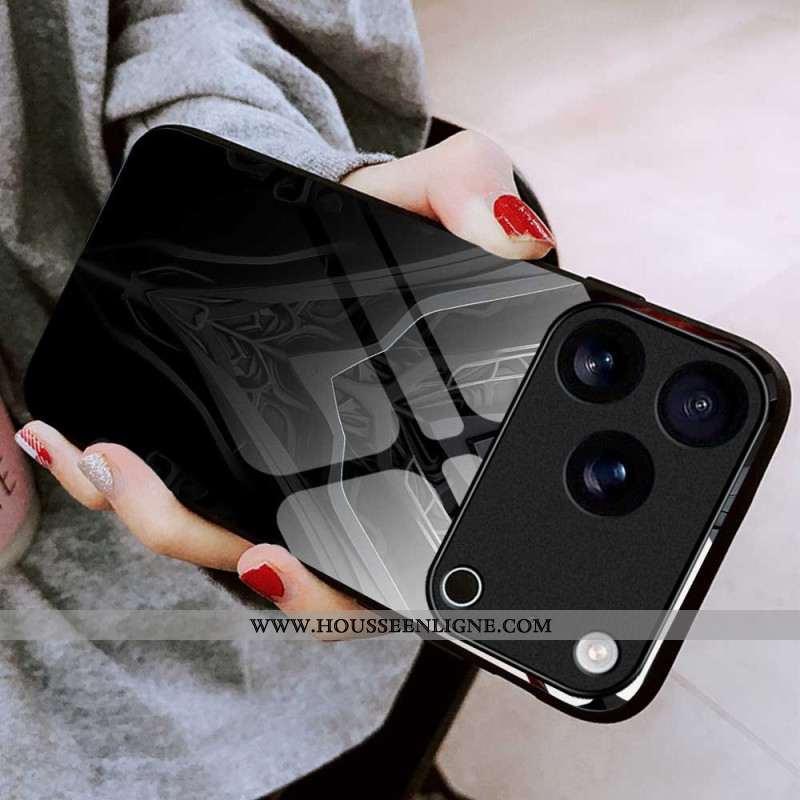 Coque iPhone 17 Pro Max Verre Trempé Design Noir