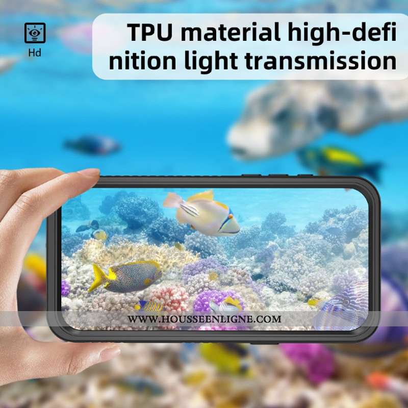 Coque iPhone 17 Pro Max Étanche et Antichoc REDPEPPER