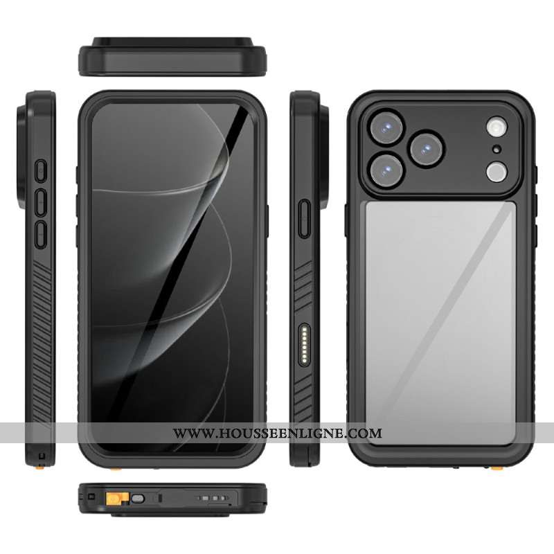 Coque iPhone 17 Pro Max Étanche et Antichoc REDPEPPER