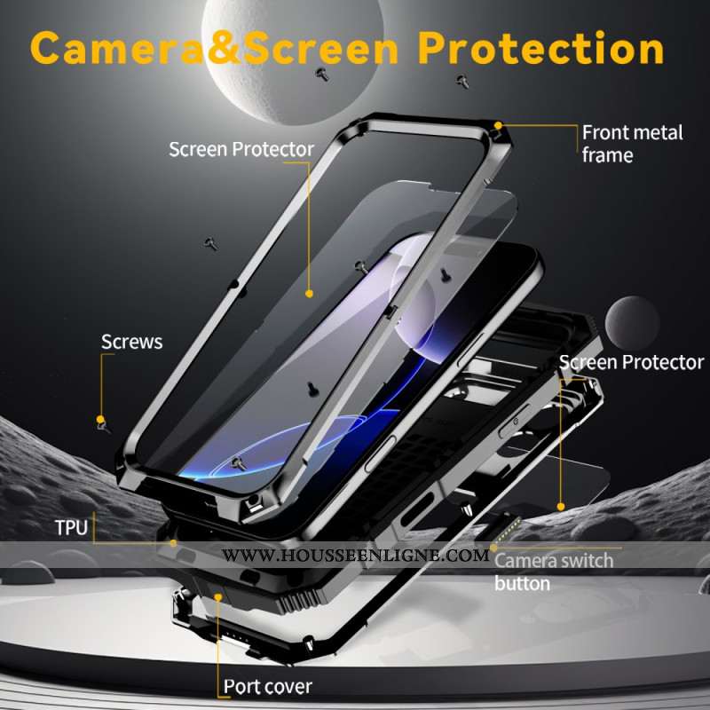 Coque iPhone 17 Pro Protection Complète R-JUST