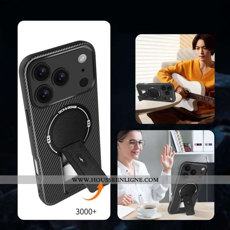 Coque iPhone 17 Pro Robuste avec Support