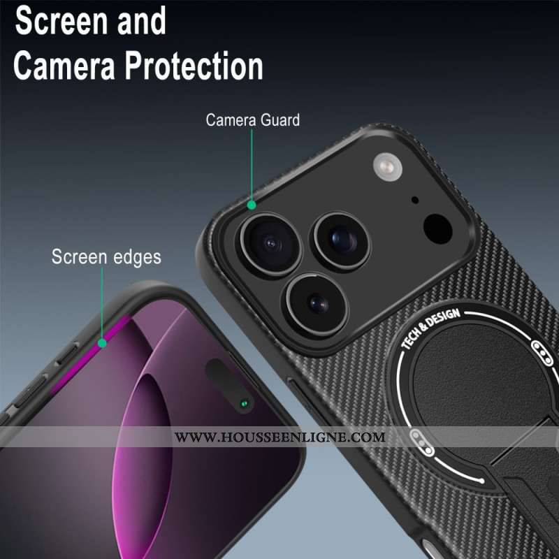 Coque iPhone 17 Pro Robuste avec Support