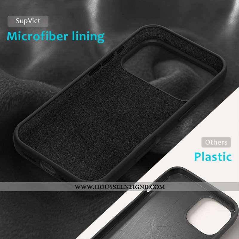 Coque iPhone 17 Pro Silicone Liquide