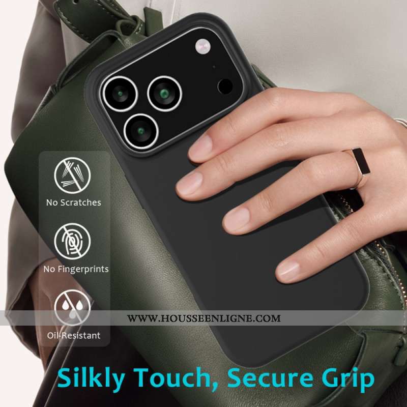 Coque iPhone 17 Pro Silicone Liquide