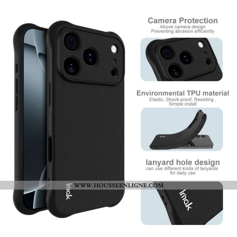 Coque iPhone 17 Pro Silicone Écologique IMAK