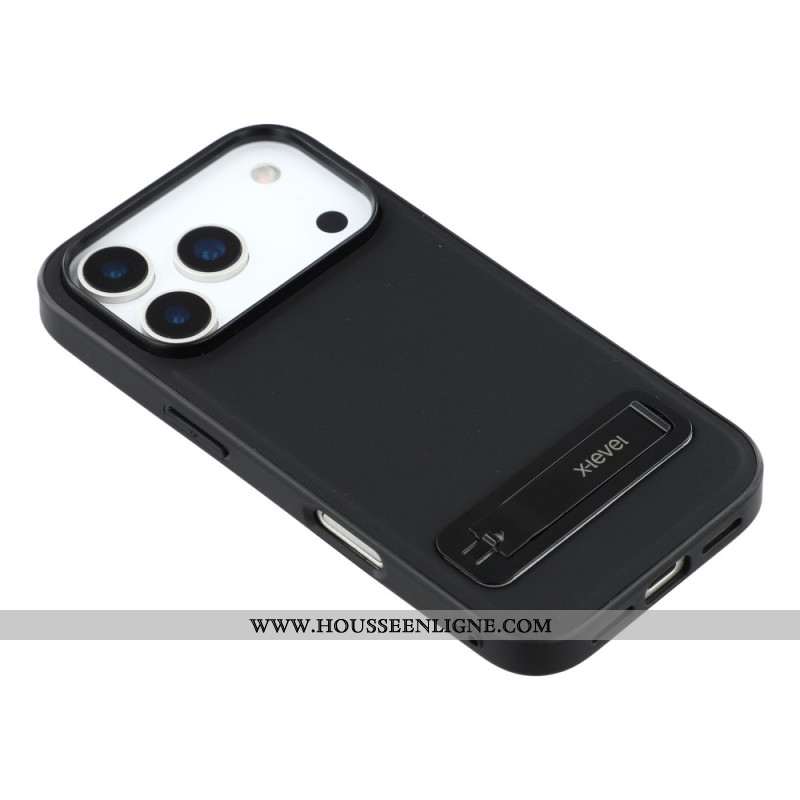 Coque iPhone 17 Pro Support Métallique X-LEVEL