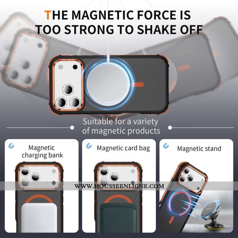 Coque iPhone 17 Pro Support pour Objectif et Compatible MagSafe