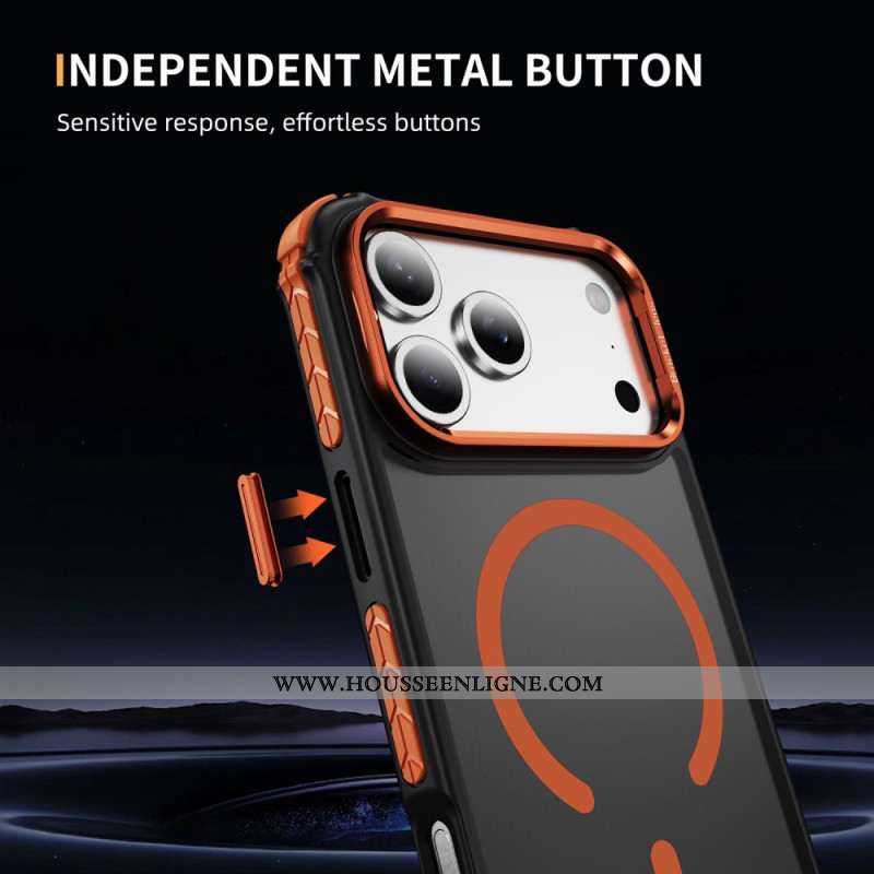 Coque iPhone 17 Pro Support pour Objectif et Compatible MagSafe