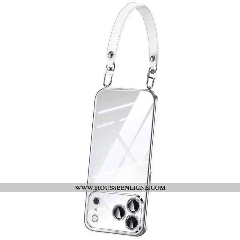 Coque iPhone 17 Pro Transparente avec Dragonne