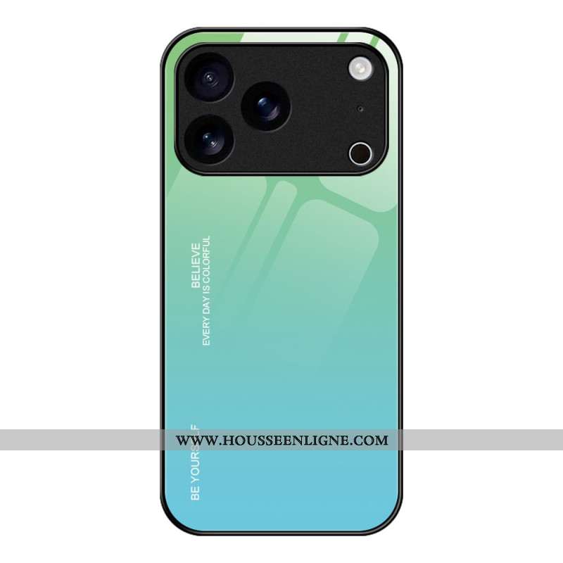 Coque iPhone 17 Pro Verre Trempé Be Yourself